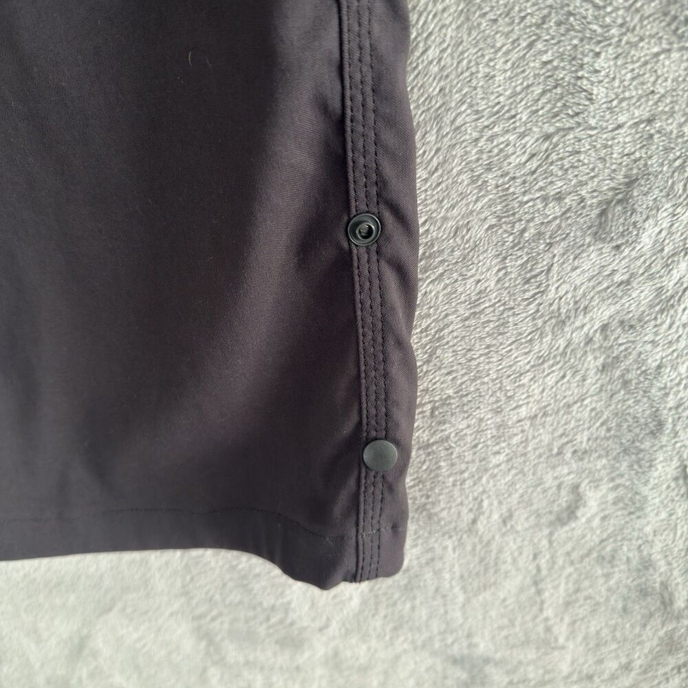 prAna Stretch Zion Pants Mens 34x26 Gray Belted Hiking Lightweight - Picture 5 of 8